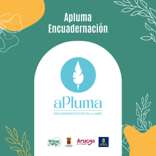 Apluma Encuadernación - Expositor - Arucas es Arte Showroom